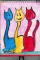 3猫の絵