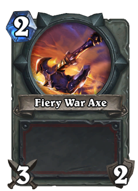 Fiery War Axe