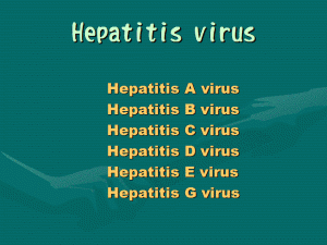 hepatitis Homeopathy Treatment