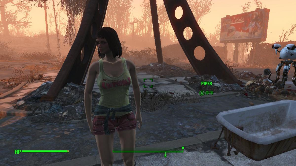 かわいい子にはタンクトップを着せよう Fallout4 Mod こっぺぱんブログ