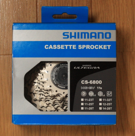 SHIMANO Cassette 11s 14-28 CS-6800 14-21-23-25-28