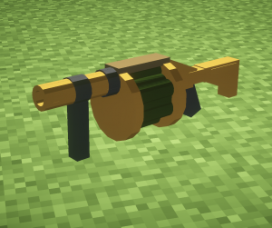 Minecraft 1 craft Cubik Proを使用した3d Gun Texture作成方法 主にitem系 craft Cubik Pro 3d Gun Texture