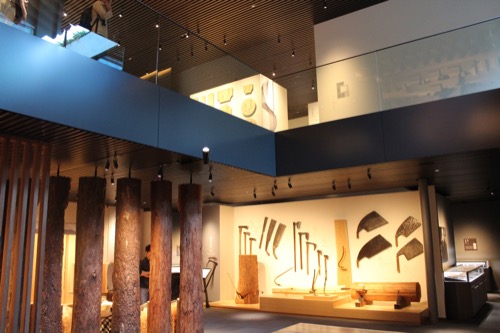0053：竹中大工道具館新館 展示された大工道具