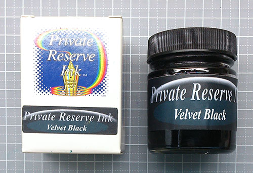 [心得] 鋼筆墨水Private Reserve Velvet Black