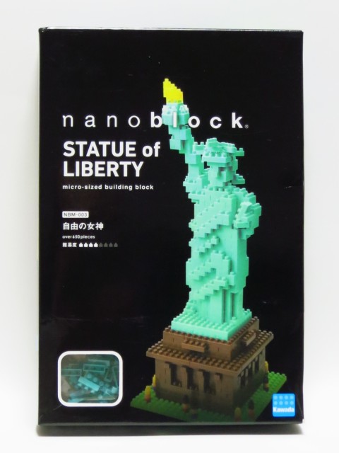 NBM_003 自由の女神 - 越前建設ナノブロック課