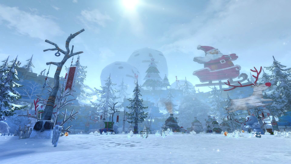 基本プレイ無料の人気ファンタジーオンラインゲーム『エコーオブソウル（EOS）』　季節イベント「雪花村のクリスマス」を開催