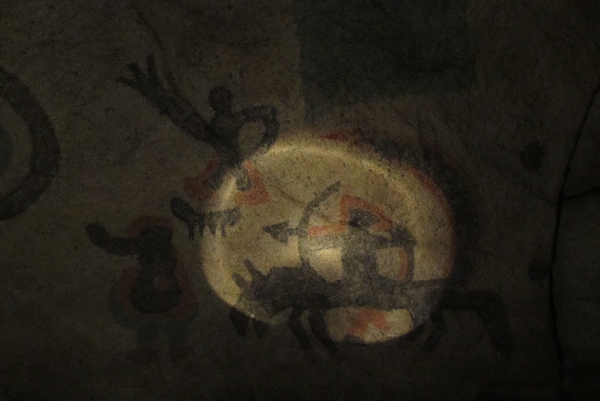 石室内の壁画